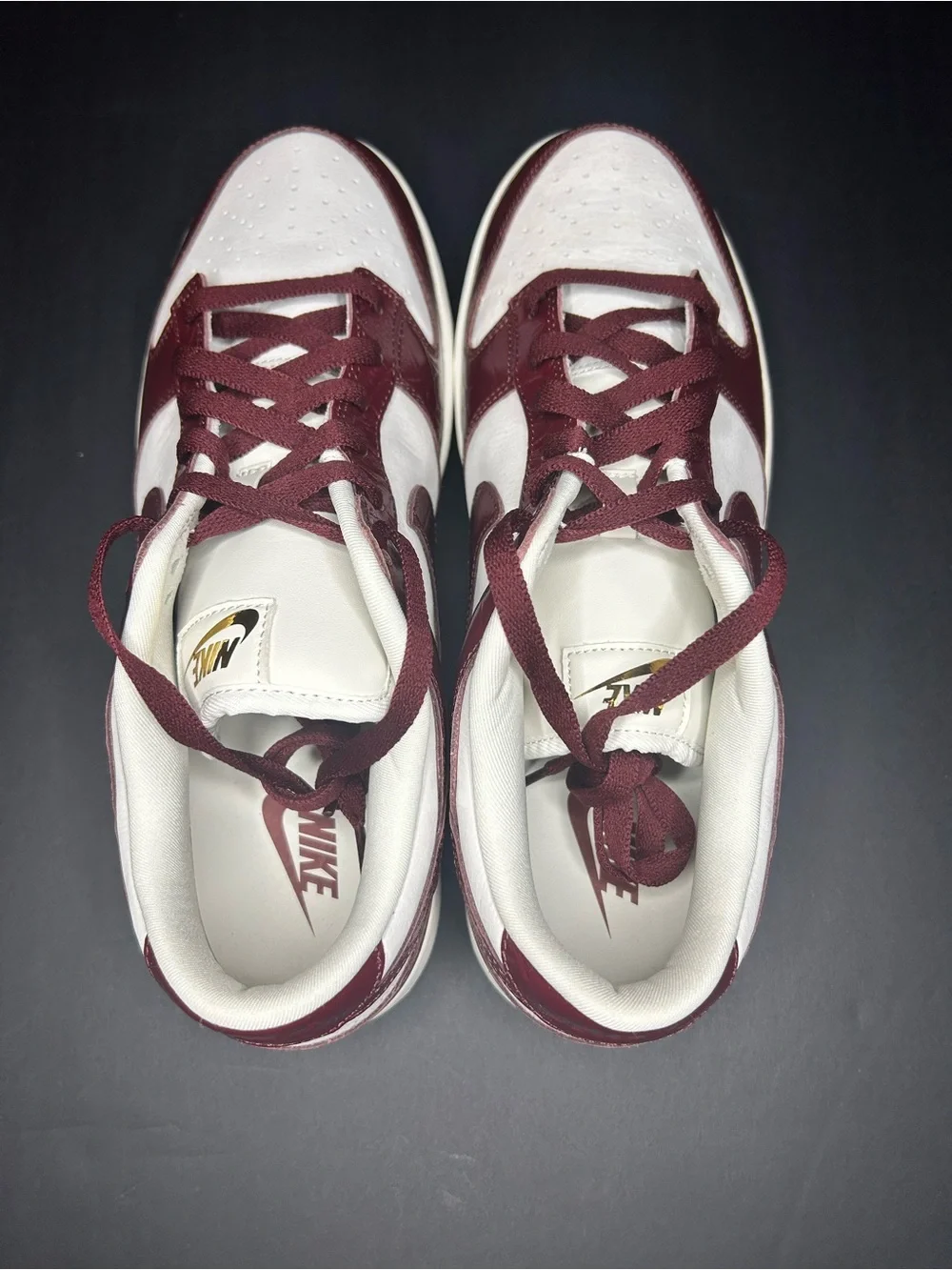 Nike Dunk Low LX Dark Team Red Croc Women’s 12 Men’s 10.5 NWOB